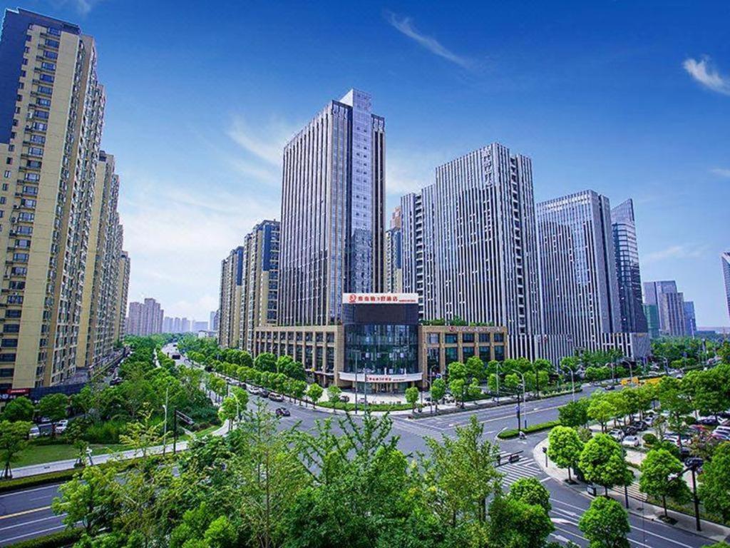 Vienna 3 Best Xiaoshan Qianjiang Century City Hangzhou Eksteriør billede
